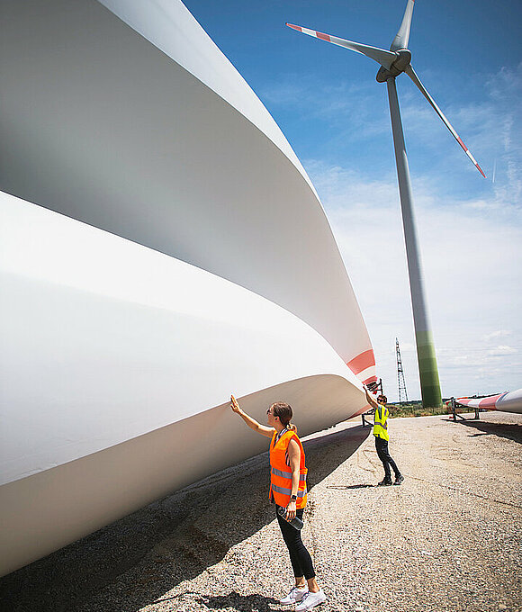 Leuchttürme der Energiewende Windkraft bei EVN Oesterreichs Energie