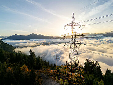Strommast, Einoeden bei St. johann im Pongau