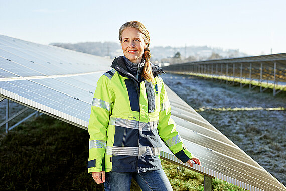 Doris Wolkinger, Teamleiterin Photovoltaik, Energie Steiermark