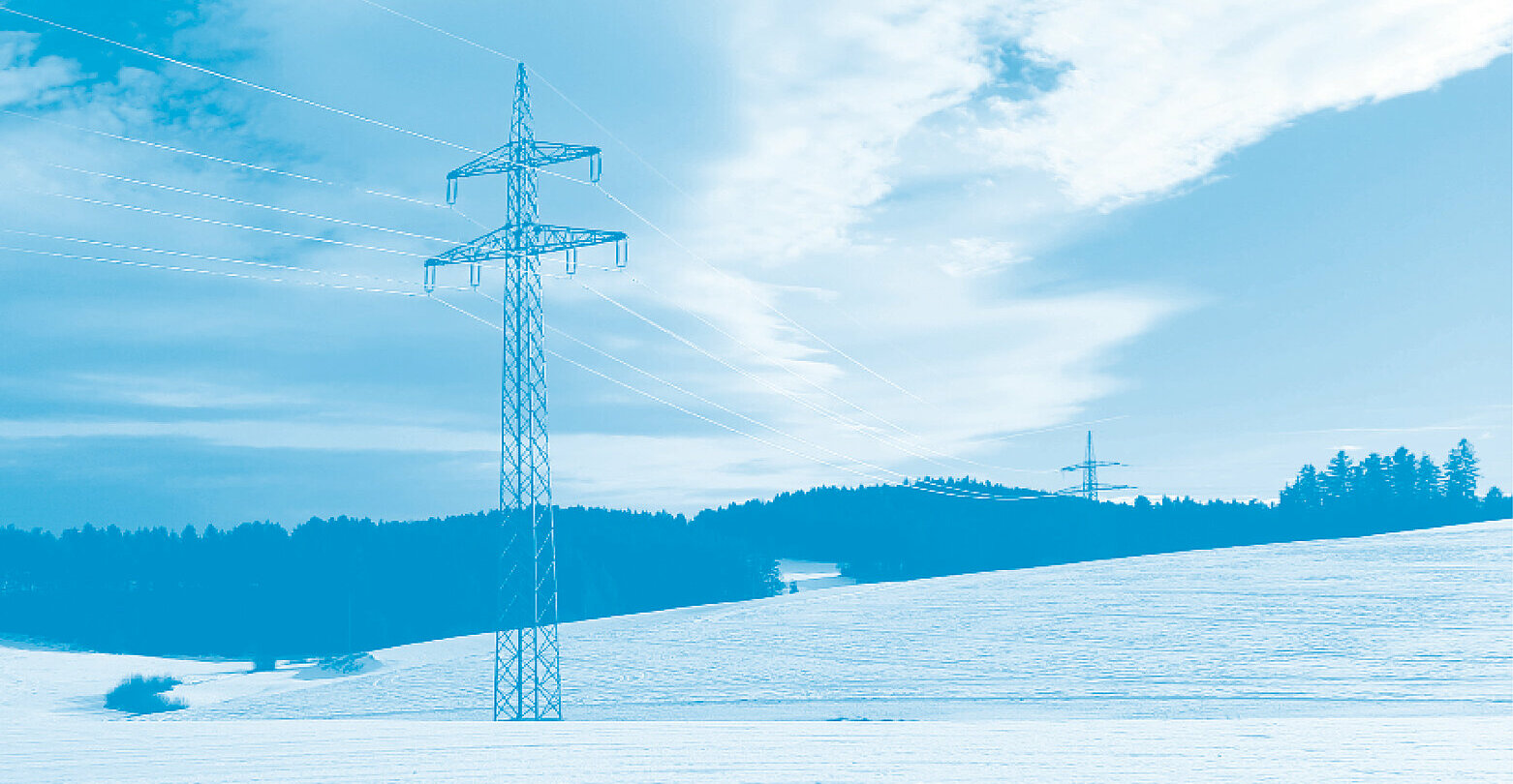 Strommast in Groß Gerung