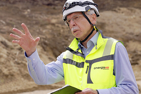 Klaus Höller, Projektleiter Pumpspeicherkraftwerk Ebensee der Energie AG Oberösterreich