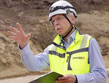 Klaus Höller, Projektleiter Pumpspeicherkraftwerk Ebensee der Energie AG Oberösterreich