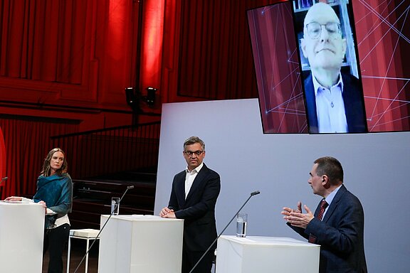 Oesterreichs Energie Kongress 2021; Diskussion "Wieviel Föderalismus und Demokratie verträgt die Energiewende?"