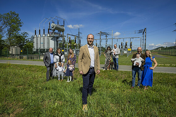 Paul Kiendler mit Familie, Kiendler E-Werk / Kiendler Vulkanland Strom