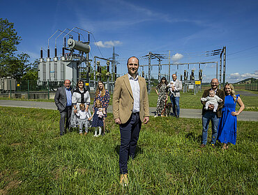 Paul Kiendler mit Familie, Kiendler E-Werk / Kiendler Vulkanland Strom
