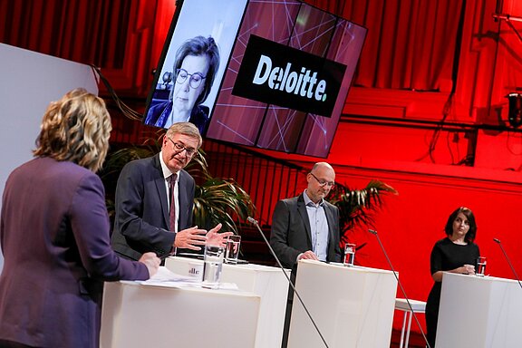 Oesterreichs Energie Kongress 2021; Diskussion "Arbeitswelten von morgen"